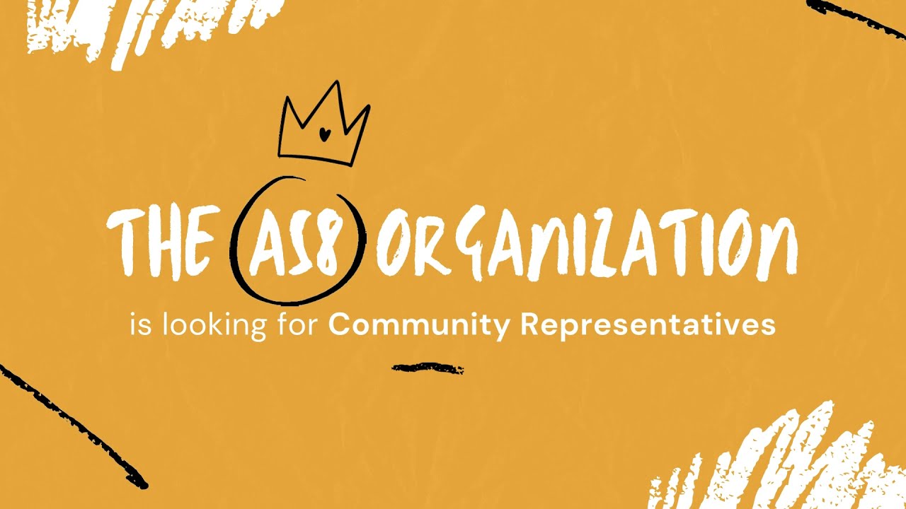 Join us as a COMMUNITY REPRESENTATIVE