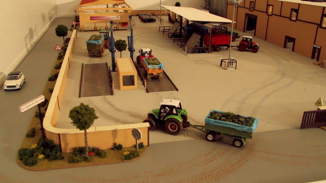 Espectacular maqueta interactiva de una bodega ICRDO La Mancha Wines - Maquetas Axfito