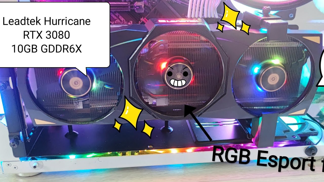 Unboxing and review : Leadtek Hurricane RTX 3080 10GB GDDR6X Indonesia