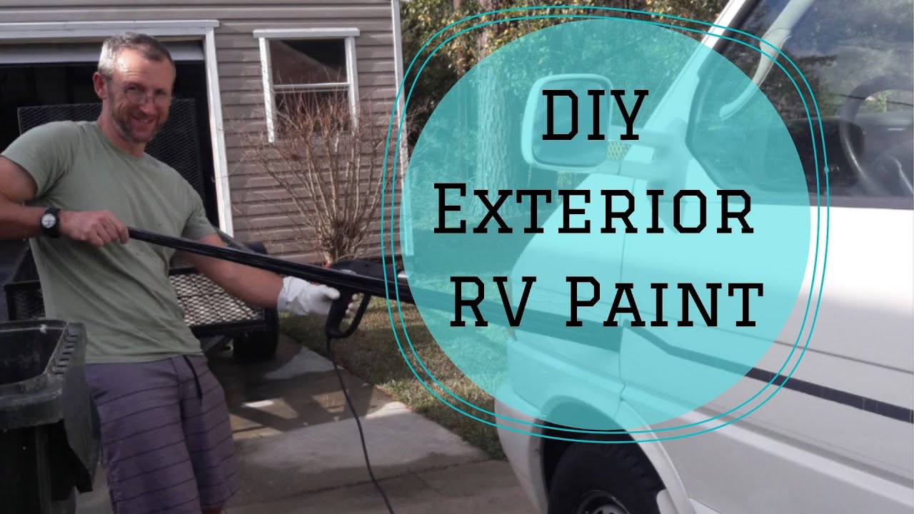 DIY Painting the Outside of our Rialta RV | Sailing Luna Sea RV Edition | S3 E3  | Travel Blog