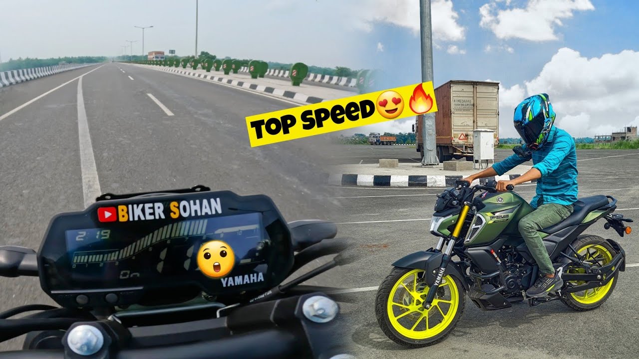 Top Speed Yamaha Fzs V4😍 150cc bike pe unexpected Power | Majja agya aj Ride pe