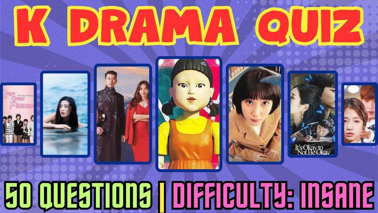 KDrama Quiz 🎥: Only The Die Hard 🎭 Korean Drama Fans Can Answer All 🔥