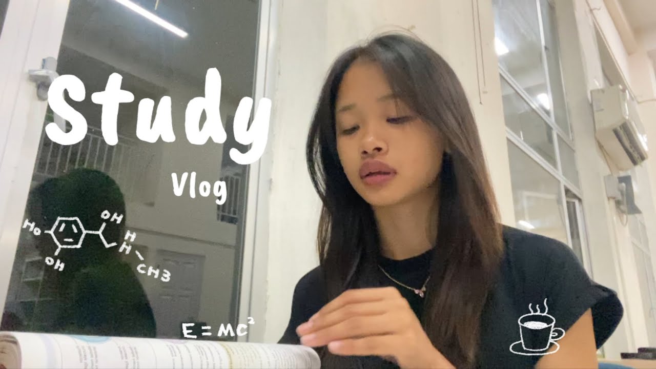 Realistic Study Vlog (mizo)📚🥼| A not so aesthetic vlog ☕️ |  Lehkha zir hi alo nuam hauh lo 😶‍🌫️