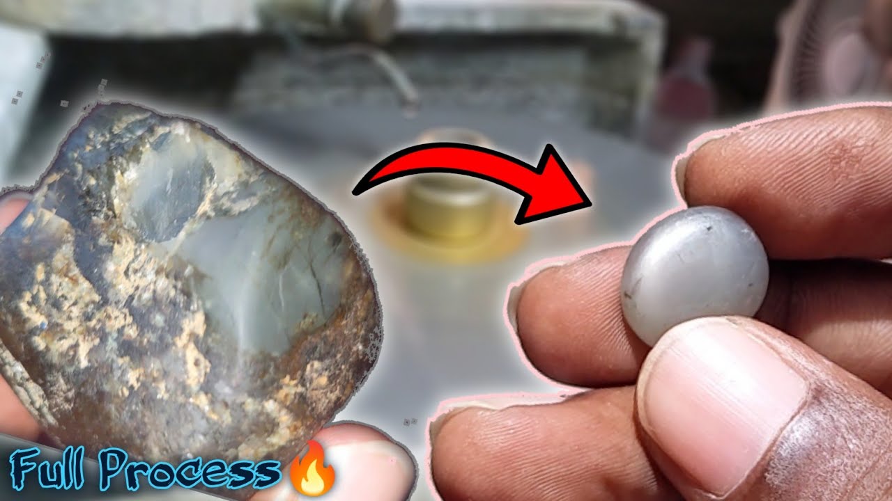 හරියට ගල් කපමූ🗿 Gem Cutting | Rock Stones to Precious Gems 💎 Full Process | IRL Vlog #gemstone #ASMR