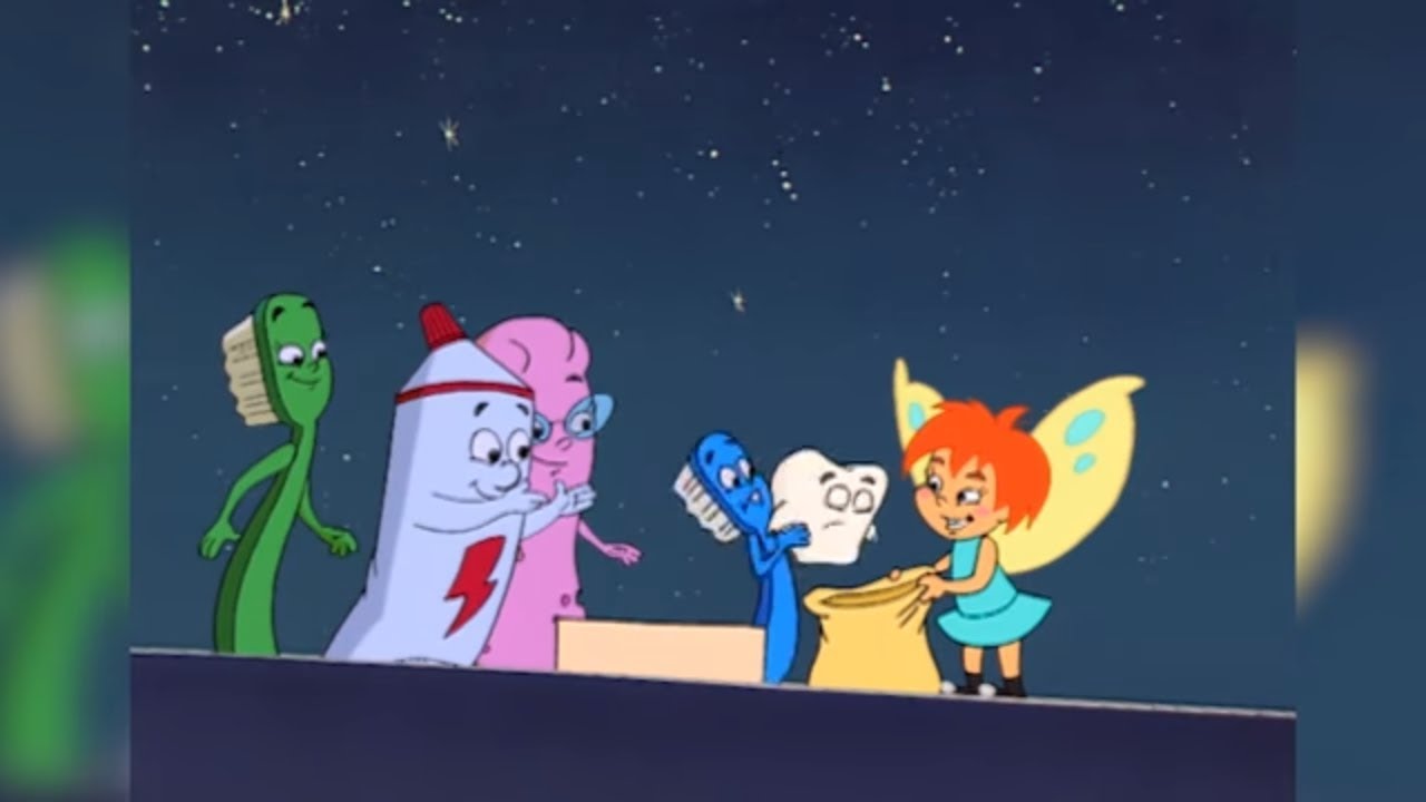 The Little Tooth - The Toothbrush Family Full Episode - Puddle Jumper Children's Animation