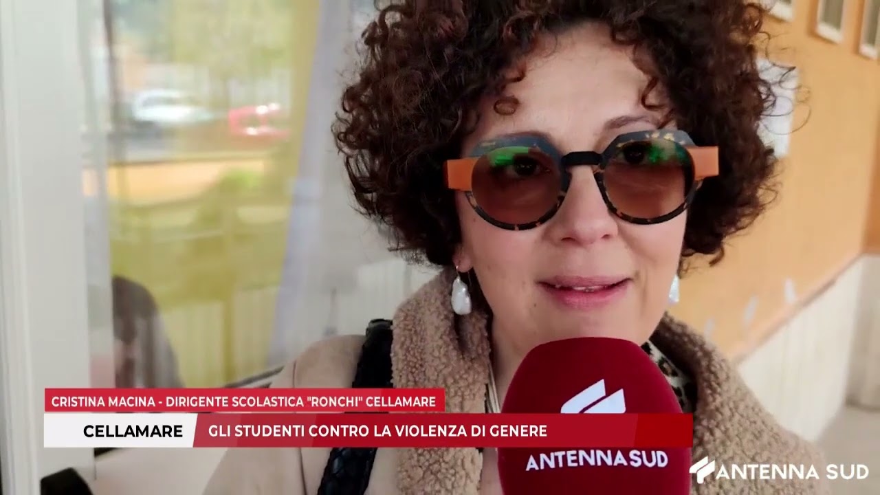 11 MARZO 2026 - CELLAMARE GLI STUDENTI CONTRO LA VIOLENZA DI GENERE