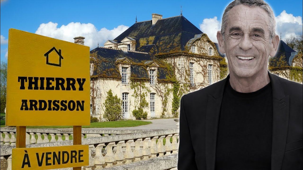 La maison abandonnée de Thierry Ardisson, où il est décédé, et sa fortune ont étonné plus d'un.