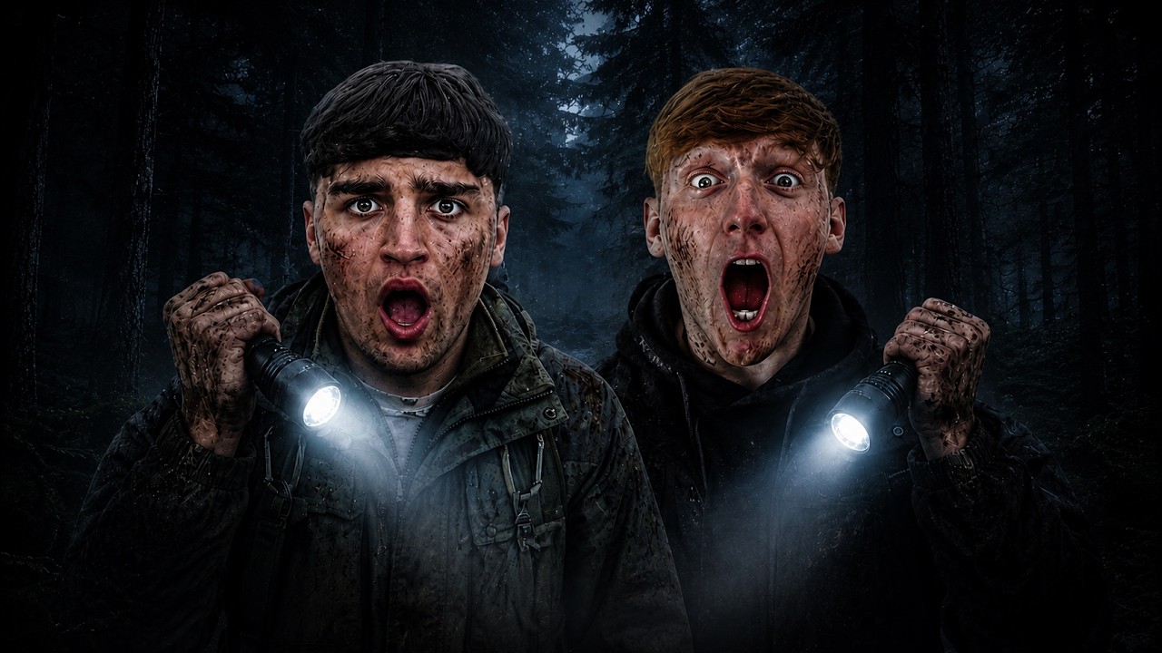 Angryginge and Tays Get Stalked On A Ghost Hunt!