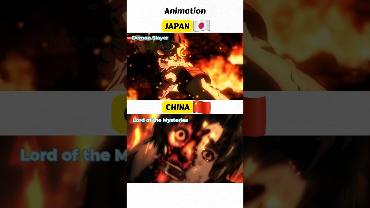 Japanese Animation has a new competitor now #DemonSlayer #KimetsuNoYaiba #thelordofthemysteries
