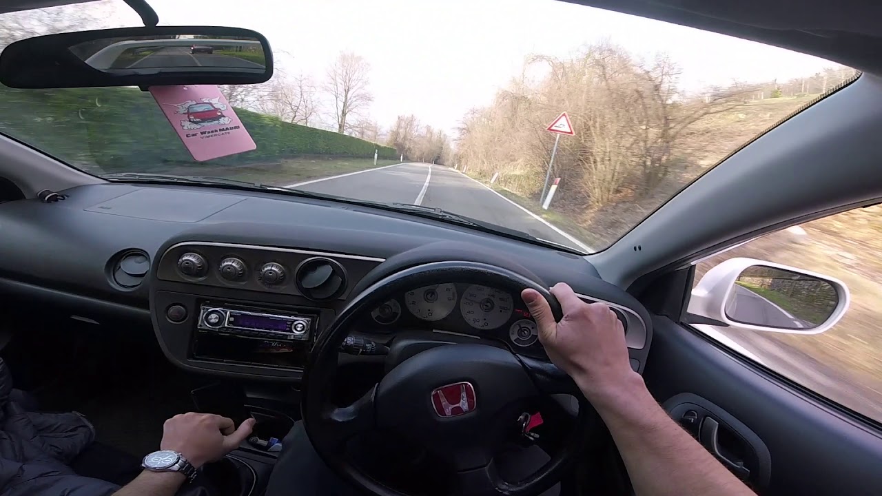 ITALIAN TOUGE - Honda Integra DC5 TypeR Hard driving, walkaround and sound