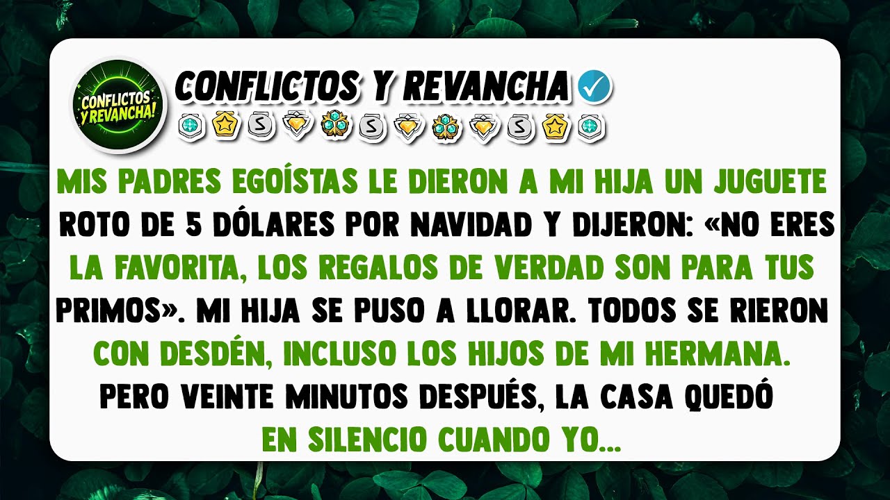 Mis padres egoístas le dieron a mi hija un juguete roto de 5 dólares por Navidad y dijeron...