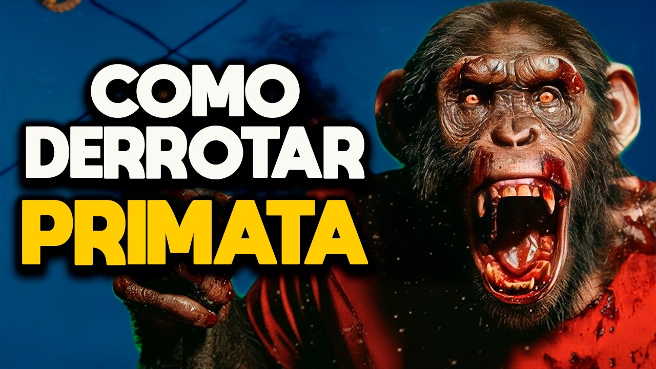 COMO DERROTAR O CHIMPANZÉ RAIVOSO EM 