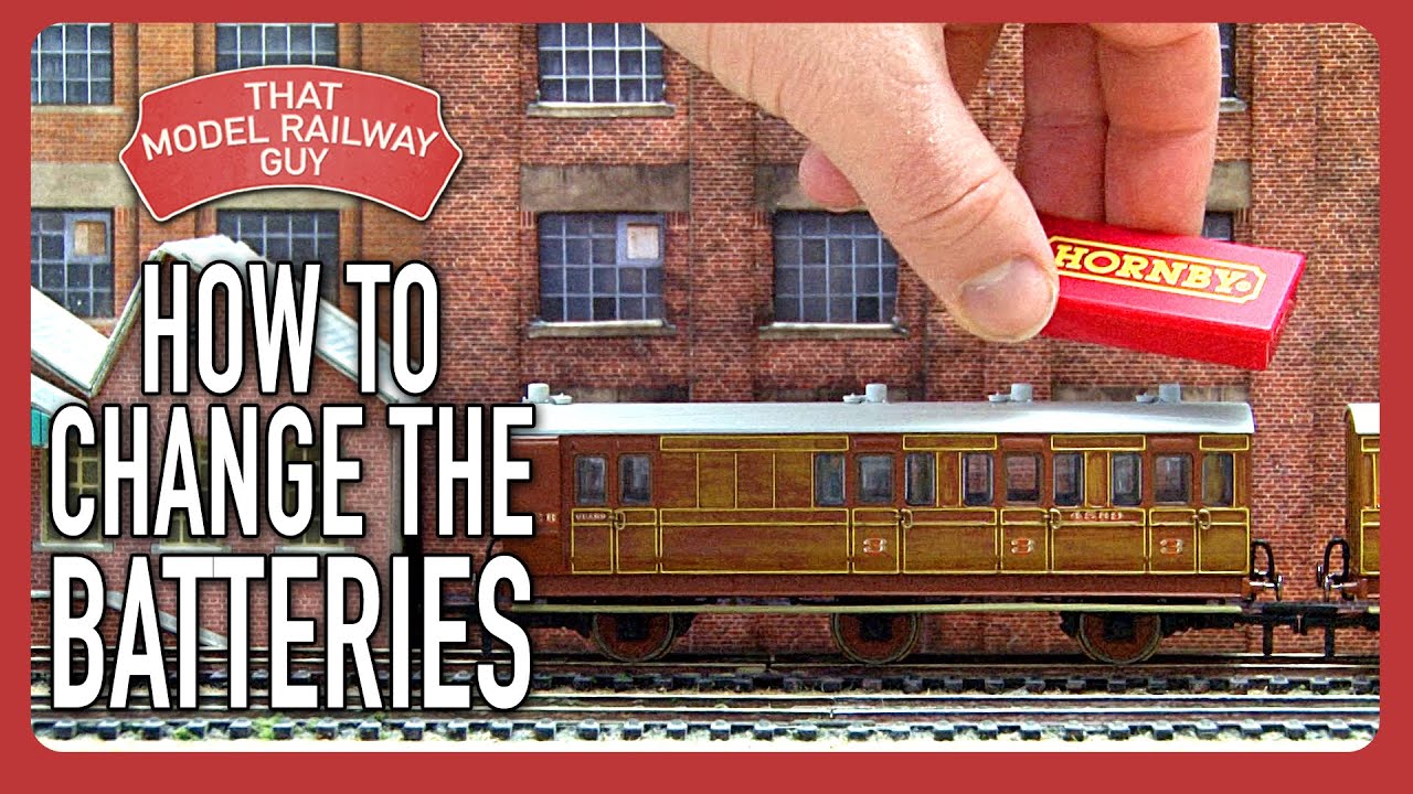 How To Change The Battery - Hornby 4 & 6 Wheel Generic Coaches - Model Railway Tutorial