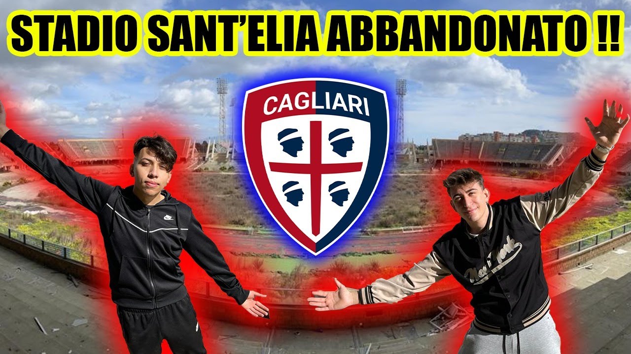 Le PARTITE SONO FINITE al SANT'ELIA ! *STADIO DEL CAGLIARI ABBANDONATO*