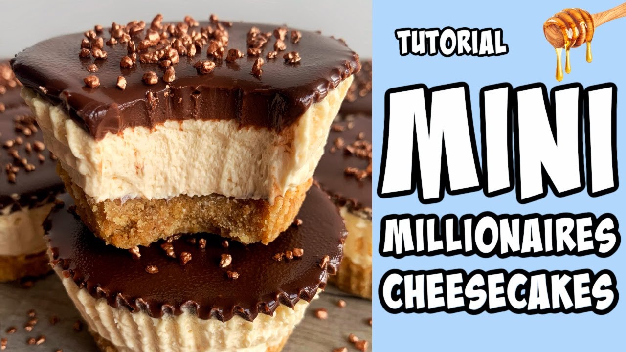 Mini Millionaires Cheesecakes Recipe tutorial #Shorts
