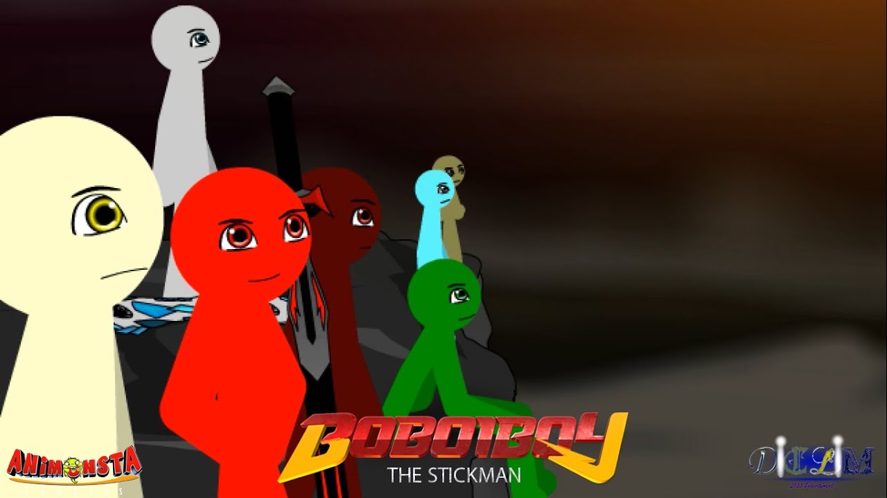 Boboiboy Kuasa 7 Stickman Parody
