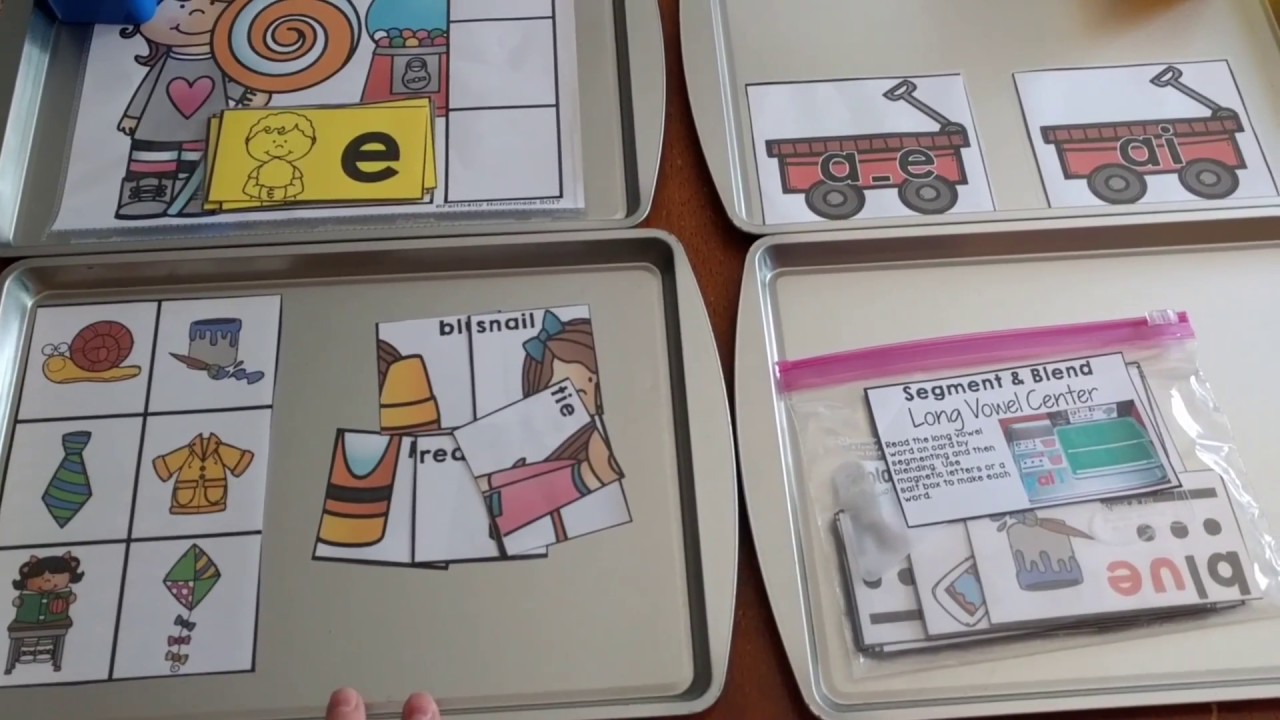 Activities for Teaching Long Vowel Sounds