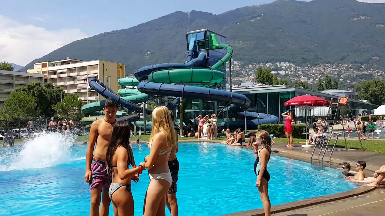 Lido Locarno  Switzerland  / Ticino