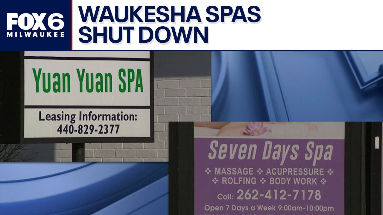 Waukesha prostitution, money laundering ring; 2 spas shut down | FOX6 News Milwaukee