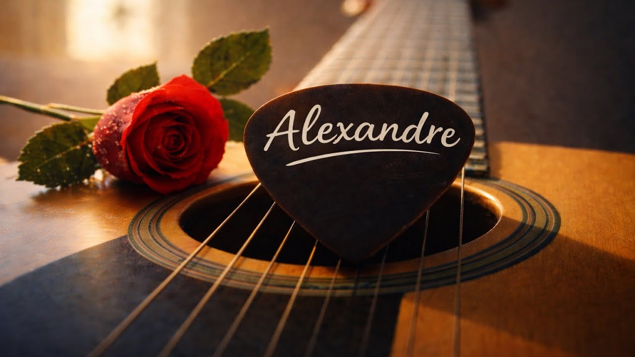 Alexandre | Seu Nome em Canção 🌹