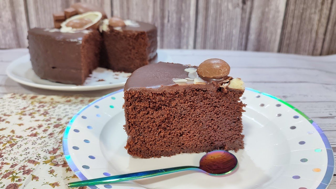 BIZCOCHO JUGOSO DE CHOCOLATE CON COBERTURA 🤎 receta increíble que nunca falla/es Brutal.Con Mambo!