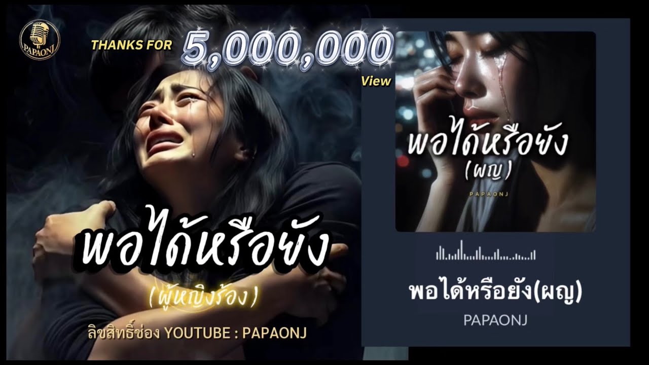 เพลง พอได้หรือยัง (ผญ) / ต้นฉบับ #papaonj #เพลงเศร้า #พอได้หรือยังผู้หญิงร้อง #พอได้หรือยังต้นฉบับ 