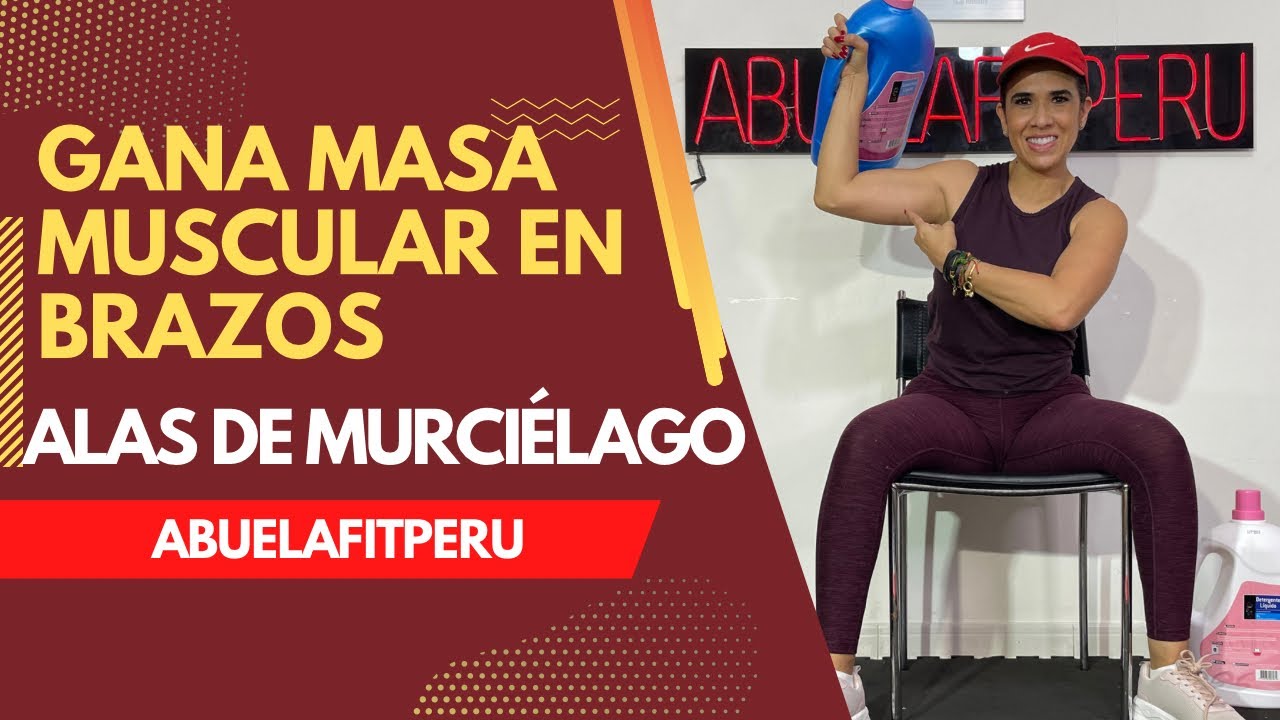 GANA MÚSCULO EN BRAZOS Y OLVÍDATE DE LA FLACIDEZ Y DOLORES 💪🏼