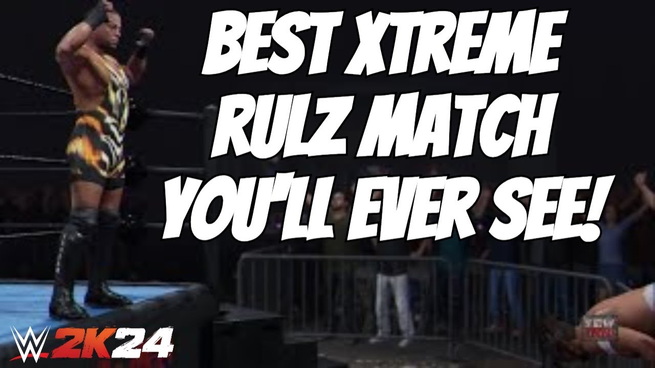 Sabu vs Rob Van Dam | Extreme Rules Match for ECW TV Title | WWE 2K24