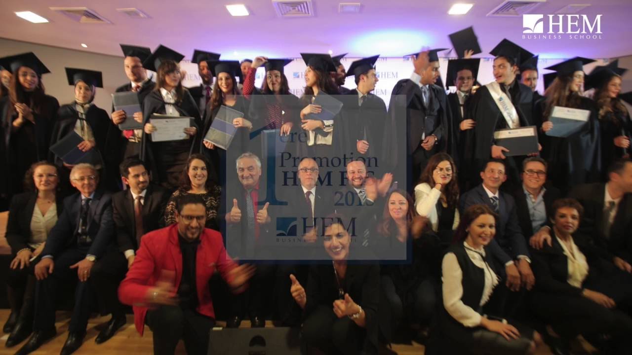 Remise de diplômes 1ère Promotion de HEM Fès – Décembre 2015