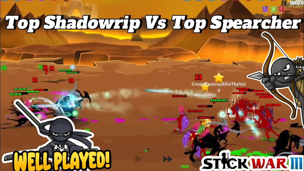 Yasin Vs Cheezball03 - Stick War 3 Multiplayer 🤯