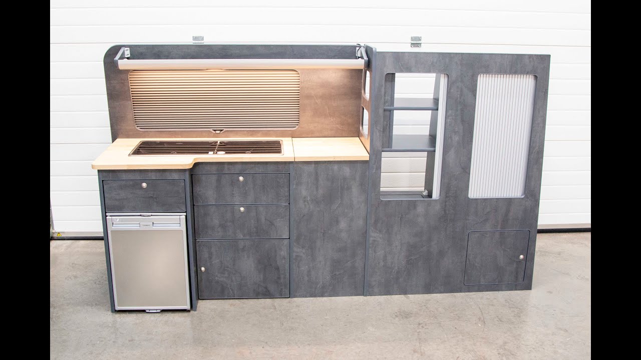 Van Furniture - Campervan Kitchen Units VW T6 full walk through
