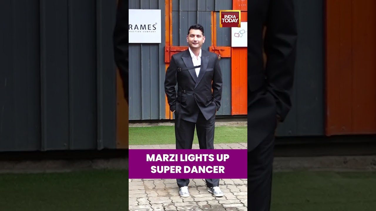 Marzi Pestonji Spotted To Shoot The Grand Finale Of Super Dancer Reality Dance Show #celebspotted