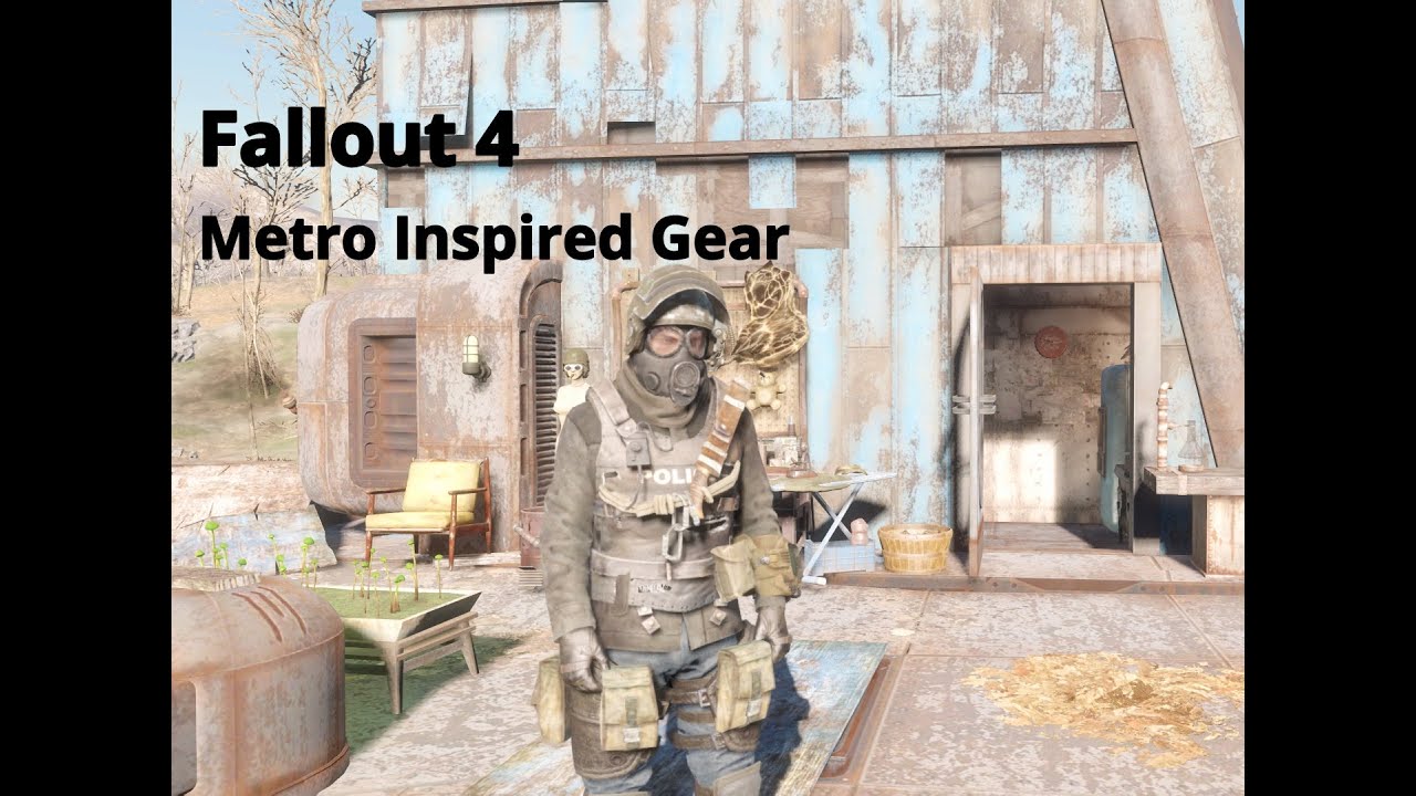 Fallout 4 Metro inspired Gear