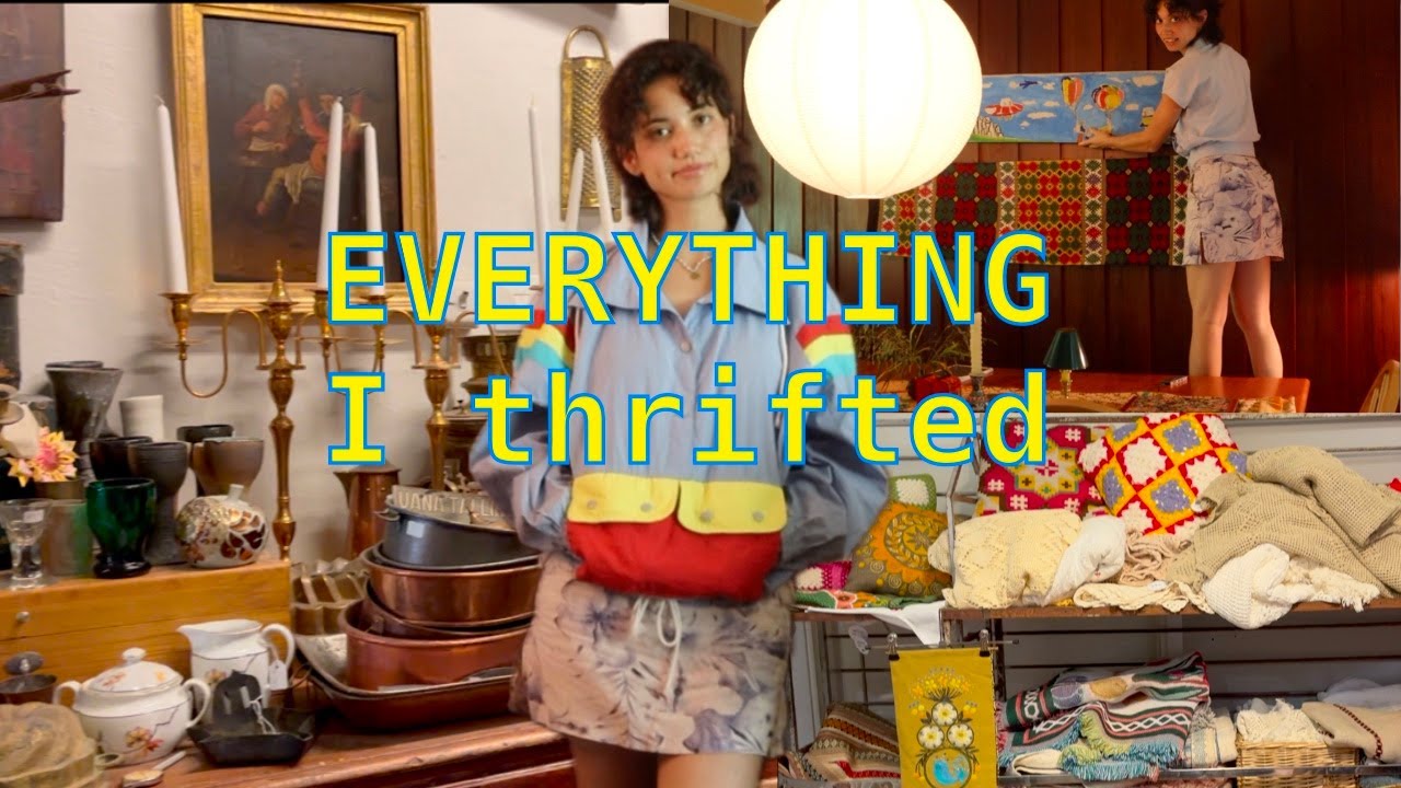 Thrifting through FINLAND then styling stateside