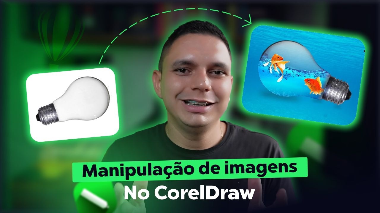 Aprenda como fazer Manipulação de Imagem no Corel Draw | SIMPLES E PRÁTICO