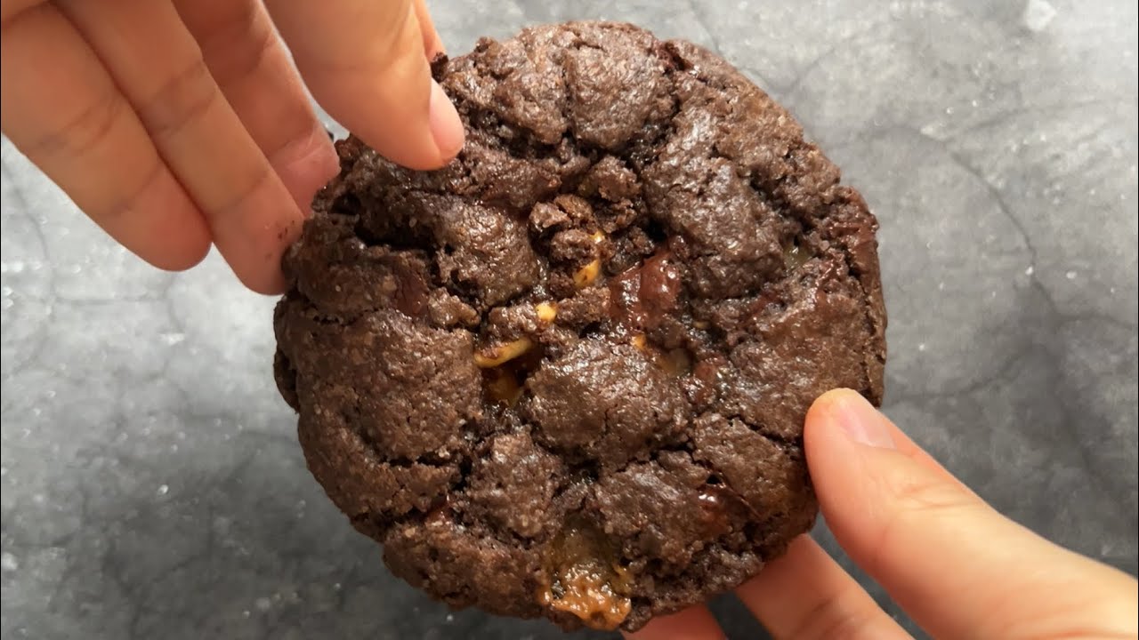 NY КУКИС с начинкой СНИКЕРС 🔥ПОПУЛЯРНЫЙ РЕЦЕПТ ВКУСНЕЙШЕГО ПЕЧЕНЬЯ 🔥NY Cookies recipe