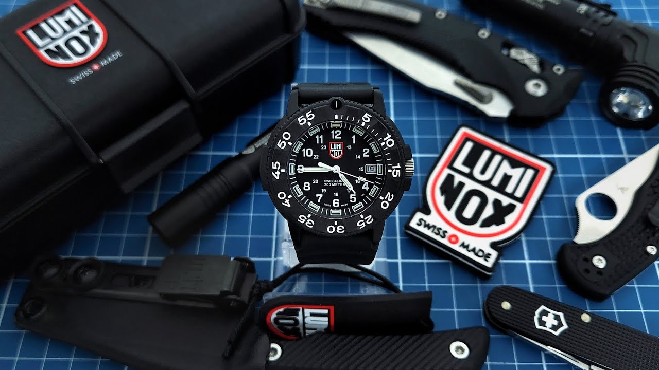 Relógio Luminox Navy Seal 43mm CÓD.3001. Um clássico da marca feito para encarar desafios! #edc