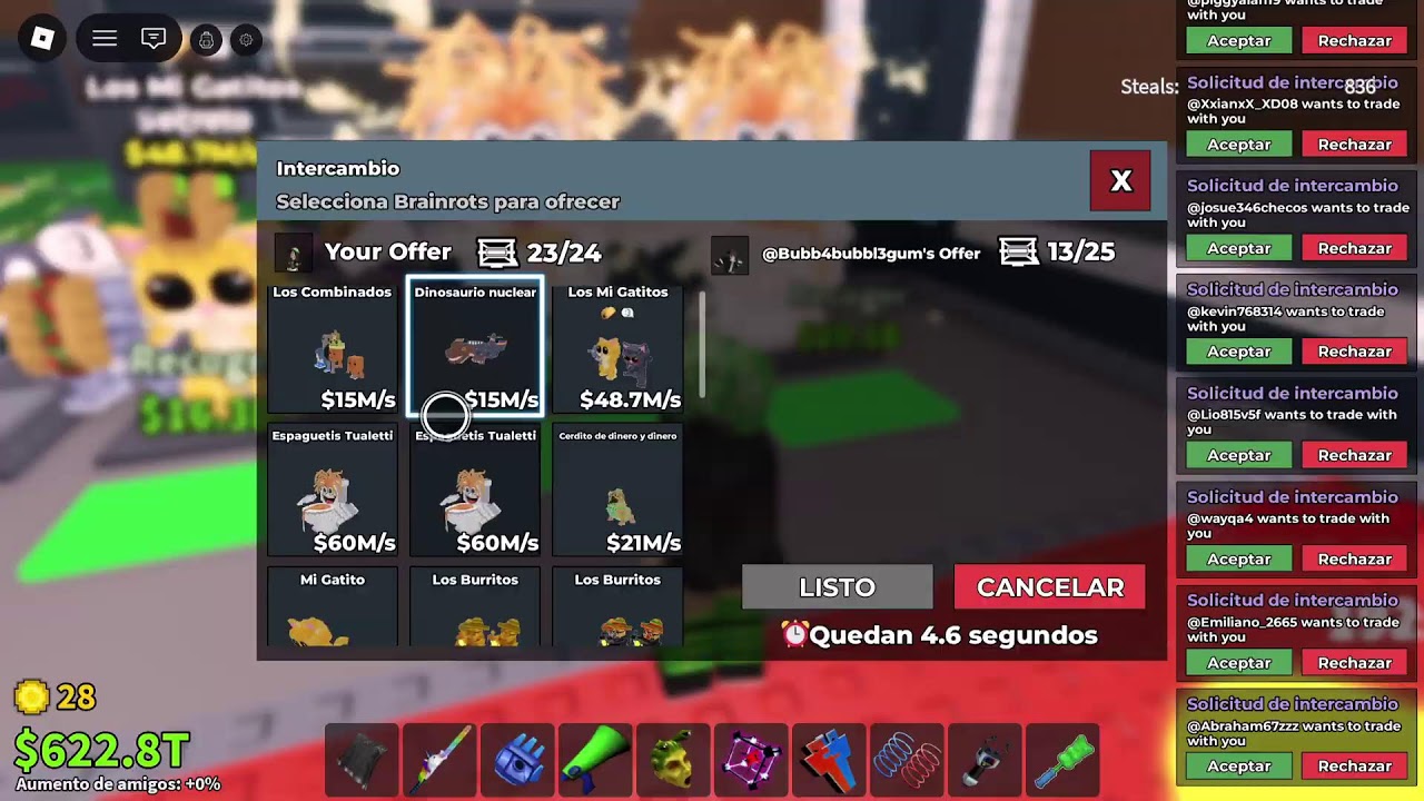 Trades Roba un brainrot