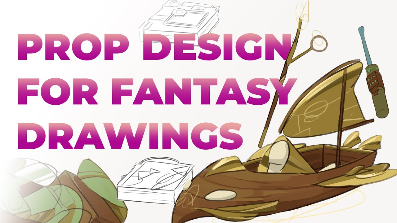 How To: Prop Design For Fantasy Drawings | Clip Studio Paint Tutorial
