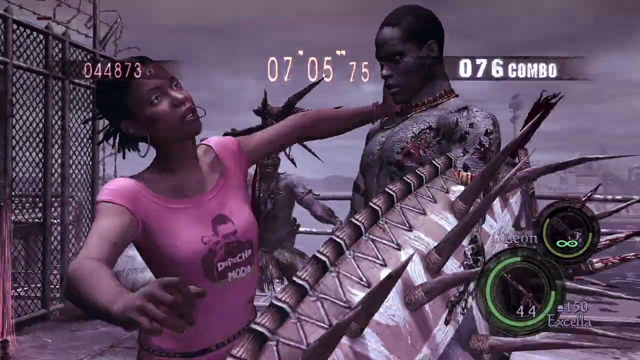 RE5 Irving Boat Dock ~ Rochelle & Claire Redfield & Leon SOU ~ Merc ReCreated Reunion Mercenaries