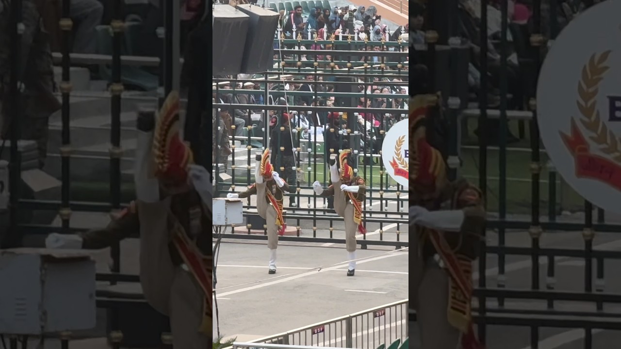 What&rsquo;s Happening At India-Pakistan Border 🇮🇳🇵🇰  #travel  #adventure #india #pakistan