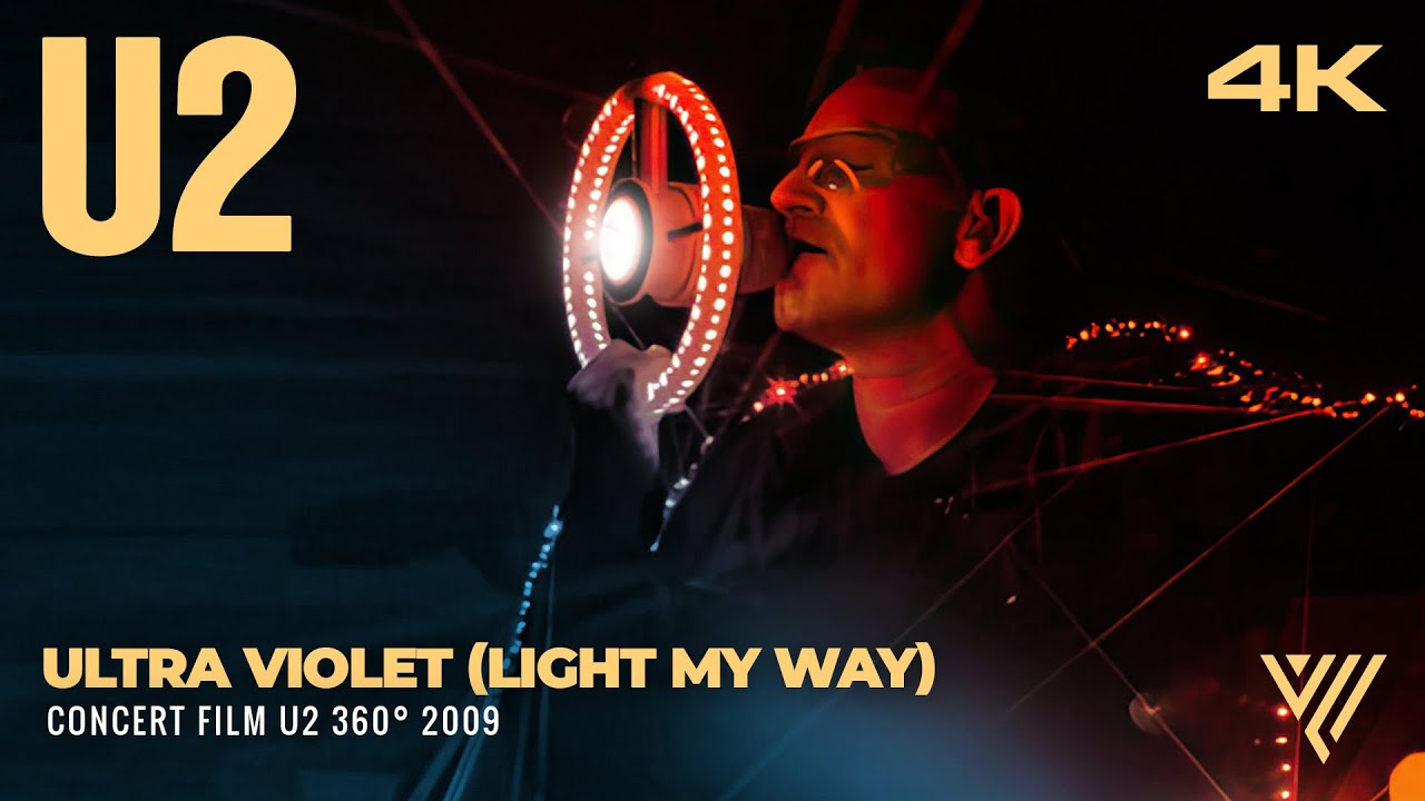 U2 - Ultra Violet 4K &bull; 59.97 fps  #u2 #4k
