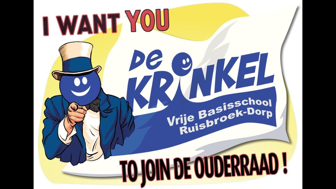 De Krinkel ouderraad heeft jou nodig!