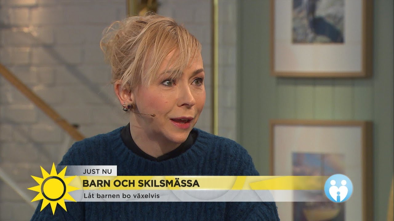 Barn och skilsmässa – var ska barnen bo? - Nyhetsmorgon (TV4)
