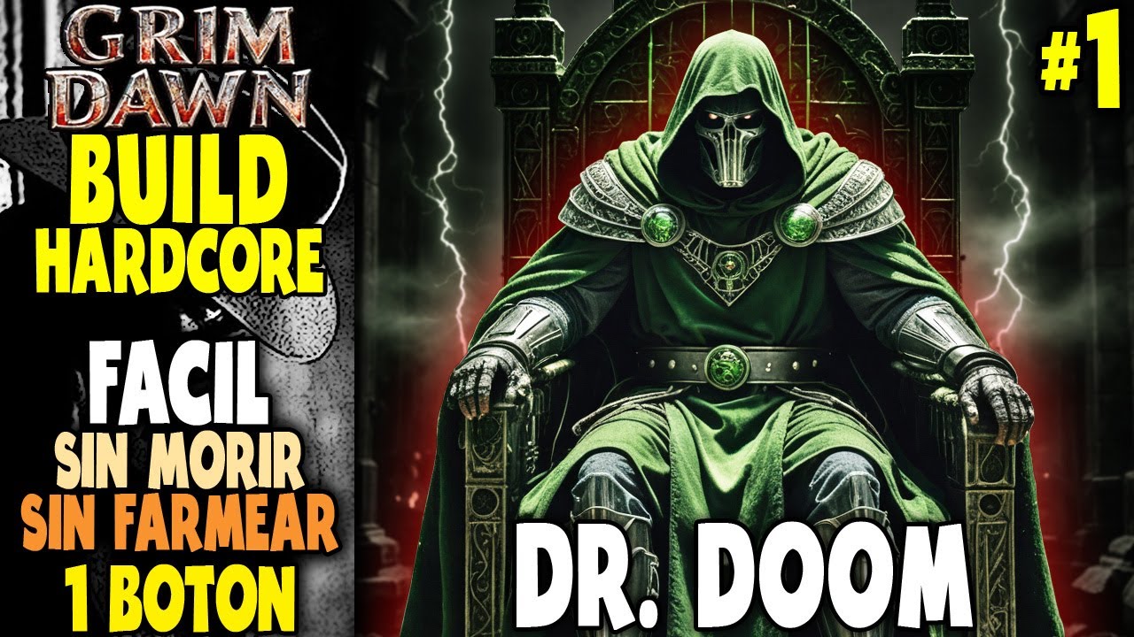 GRIM DAWN DR DOOM, Build SPELLBINDER para NO MORIR, FACIL, SENCILLA y SIN FARMEO ep-1  DLCs | 2026