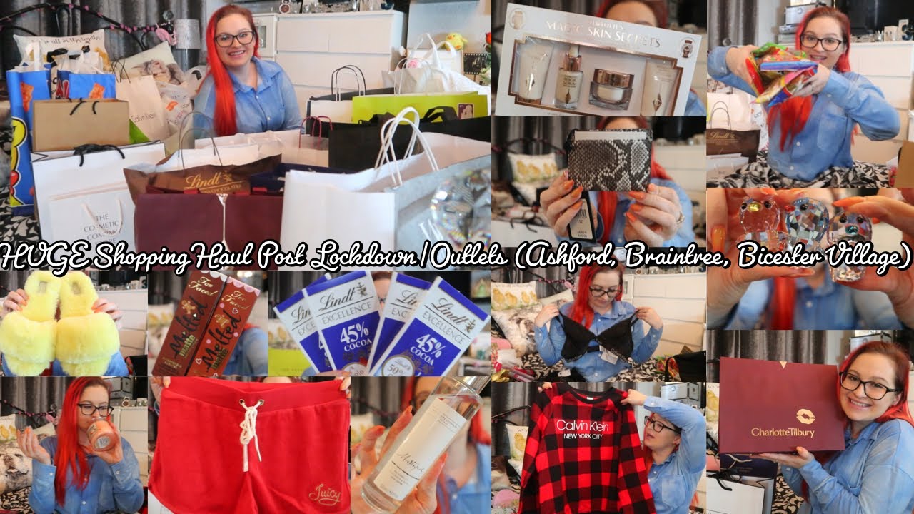 HUGE Shopping Haul Post Lockdown|Outlets (Ashford, Bicester, Braintree)