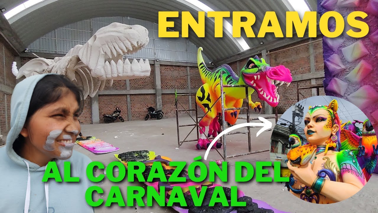 BITACORÁ #95 PROBAMOS el HELADO de PAILA/ Asi se CREAN las CARROZAS  Carnaval de Blancos y negros🎭✨