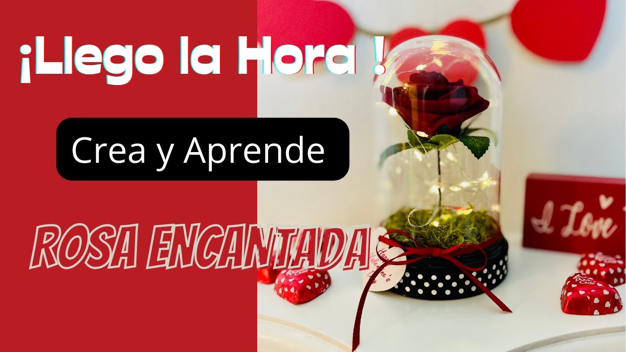 COMO HACER UNA ROSA 🌹 ETERNA / ROSA ENCAPSULADA  / DIY 🎁/ REGALOS  PARA TODA OCASION