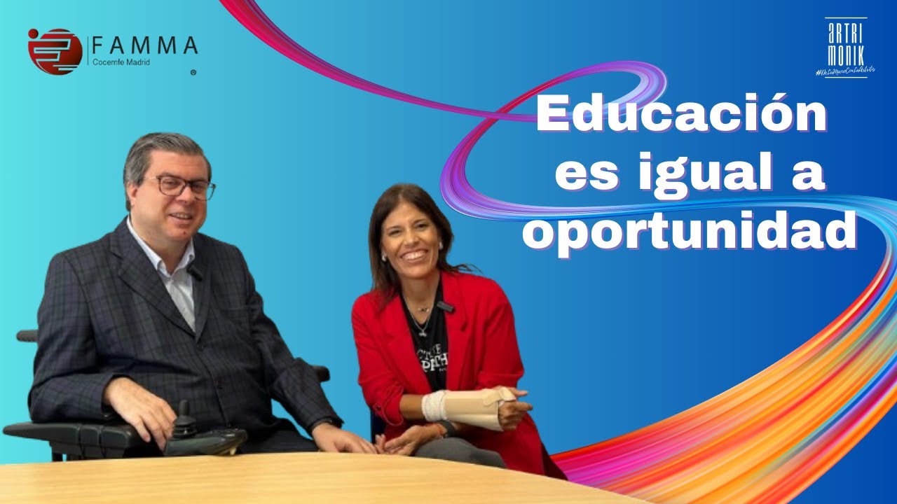 de la mano con Javier Font Presidente de FAMMA y Fundación 360 .La Educación es igual a oportunidad.