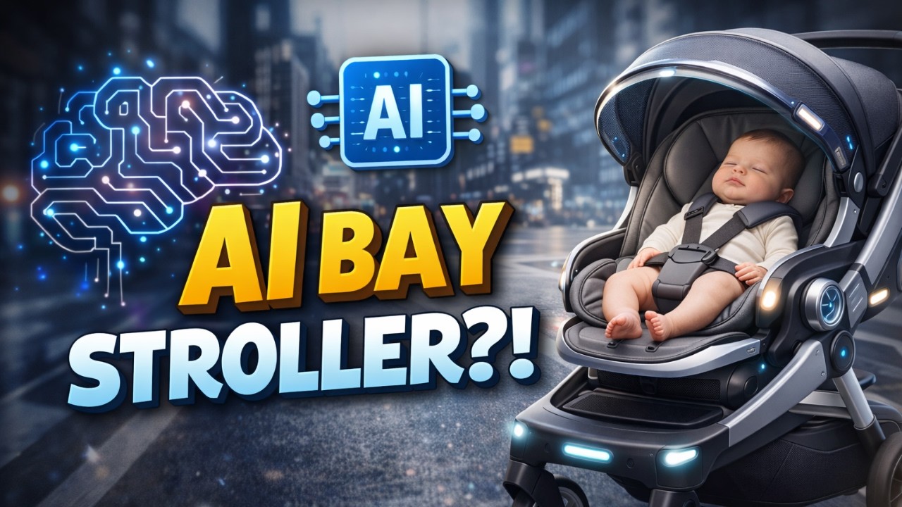 The World’s Most High-Tech AI Baby Stroller | Powered by Artificial Intelligence